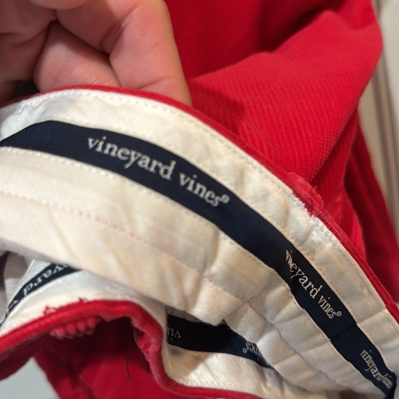 Men’s VV Red Corduroy Pants - Picture 2 of 4